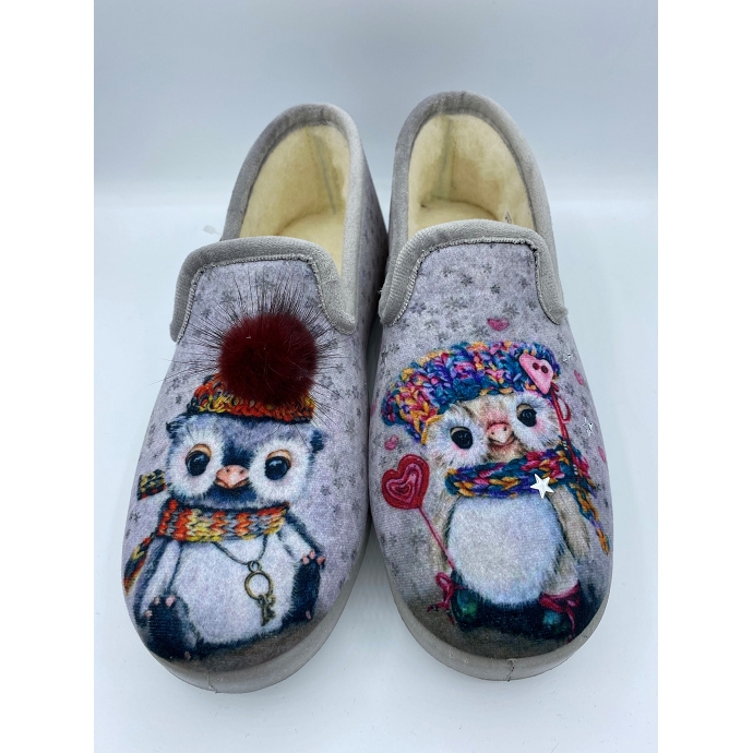 Maison de l espadrille chausson 7638 gris