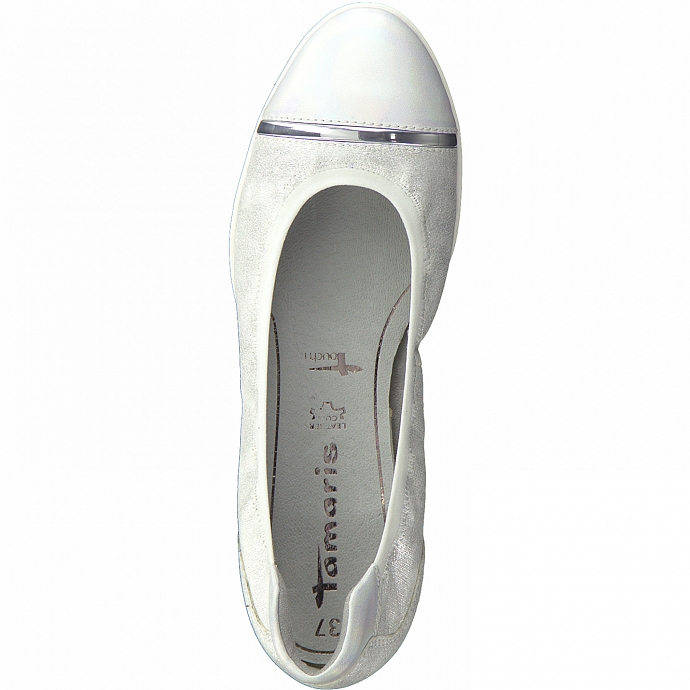 Tamaris ballerine 1.1.22109.948 blanc multi9053201_4