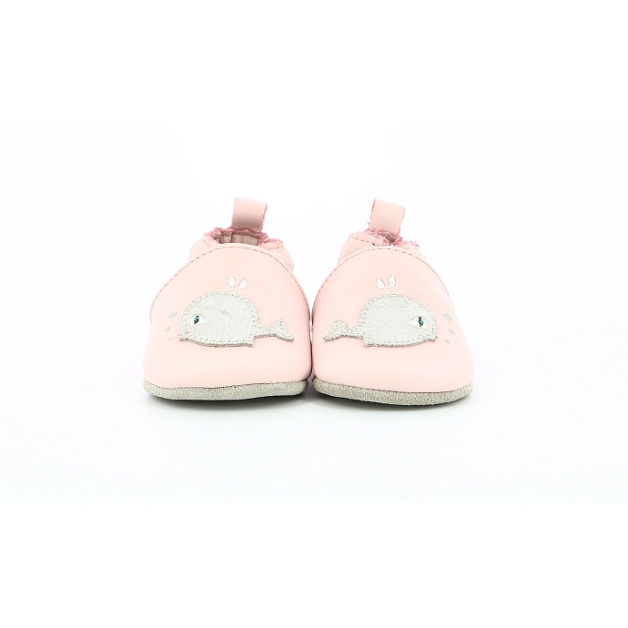 Robeez chausson pink whale rose