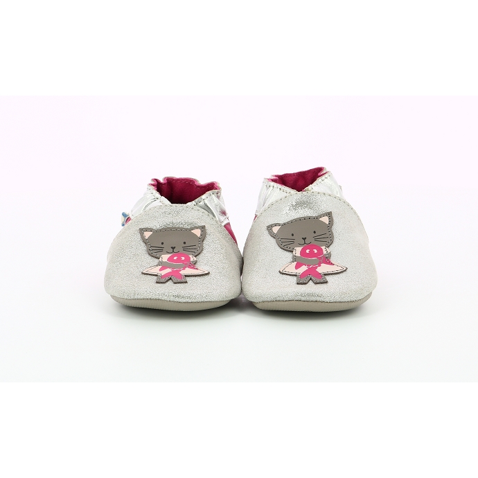 Robeez chausson cat in love gris
