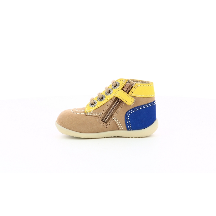 Kickers chaussure a lacets bonzip111 beige9074601_4