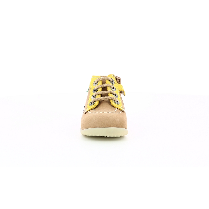 Kickers chaussure a lacets bonzip111 beige9074601_5