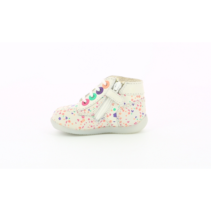 Kickers chaussure a lacets bonzip33 blanc multi9074801_4