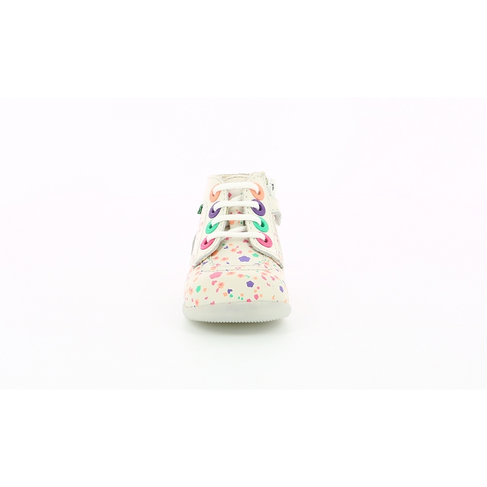 Kickers chaussure a lacets bonzip33 blanc multi9074801_5