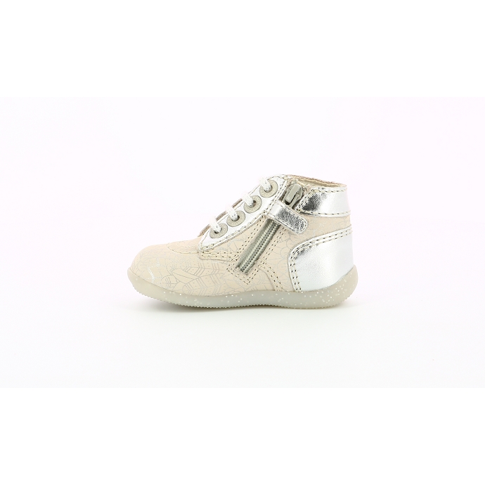 Kickers chaussure a lacets bonzip163 gris9074901_4