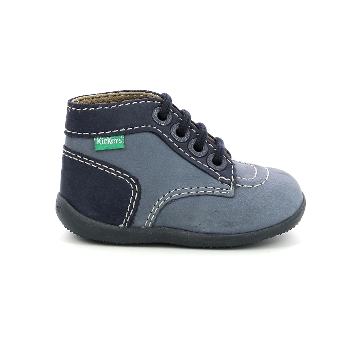 Kickers chaussure a lacets bonbon53 bleu9075001_2