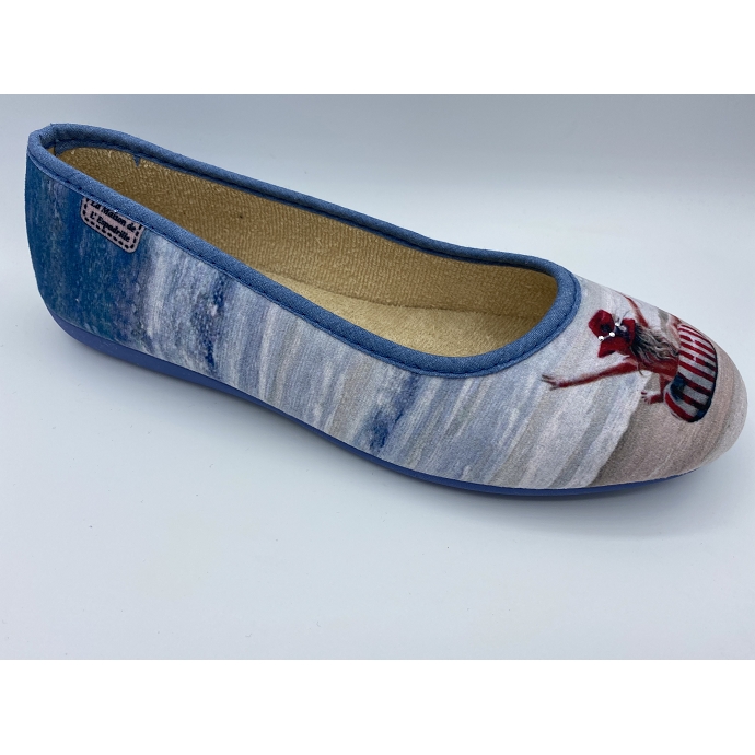 Maison de l espadrille chausson 2004 bleu