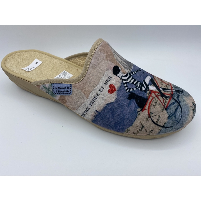 Maison de l espadrille chausson 2034 beige