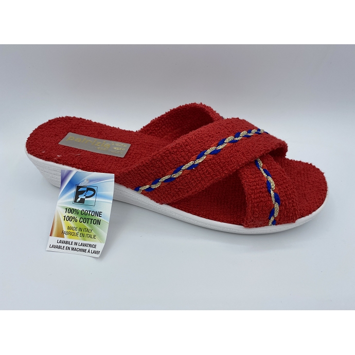 Maison de l espadrille chausson 2415 rouge