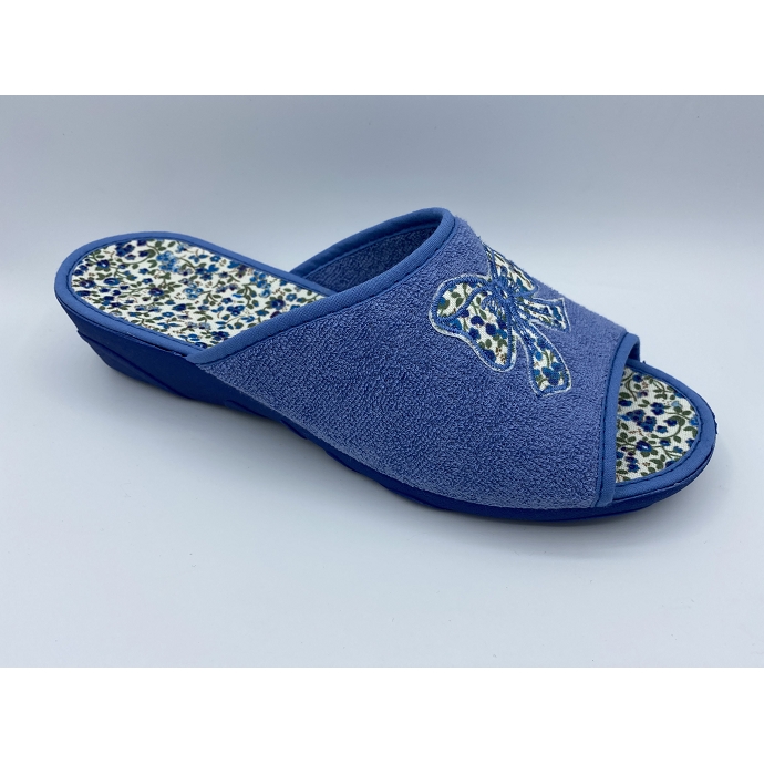 Maison de l espadrille chausson 2805 bleu