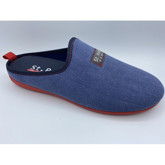 Maison de l espadrille chausson 2489 bleu