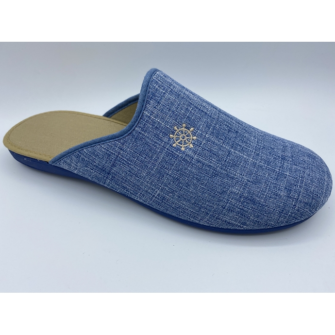 Maison de l espadrille chausson 2490 bleu