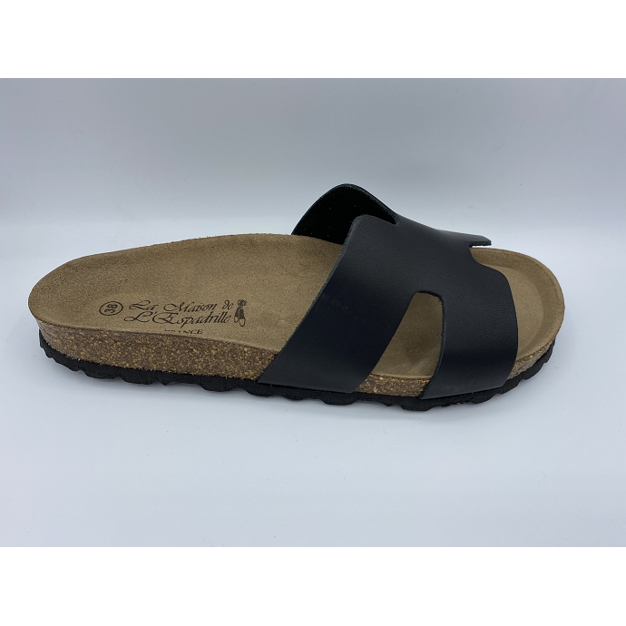 Maison de l espadrille mule 3495 noir9078901_2