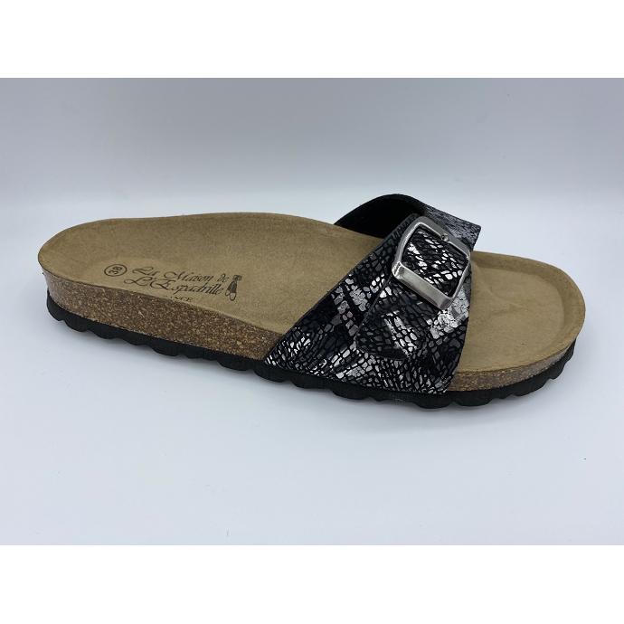 Maison de l espadrille mule 3499 noir