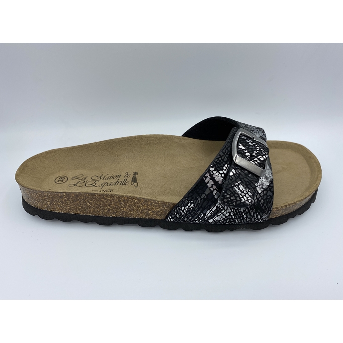 Maison de l espadrille mule 3499 noir9079301_2