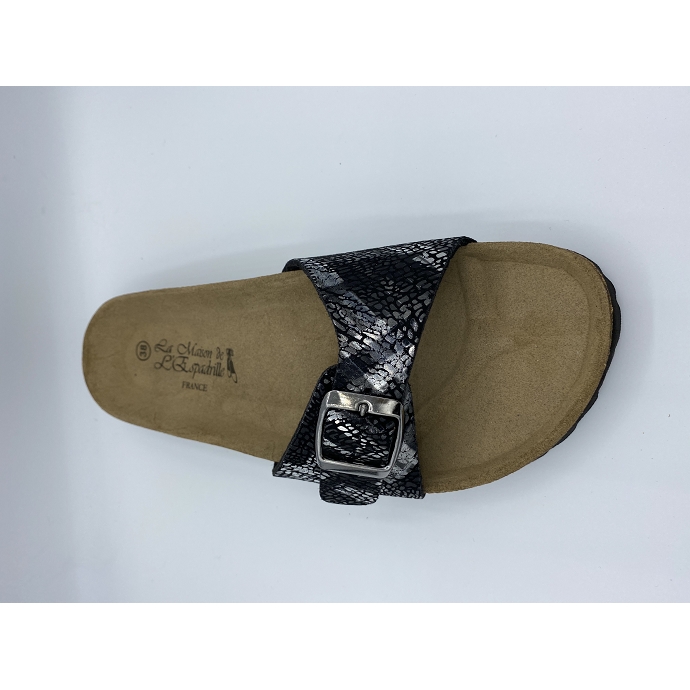 Maison de l espadrille mule 3499 noir9079301_4