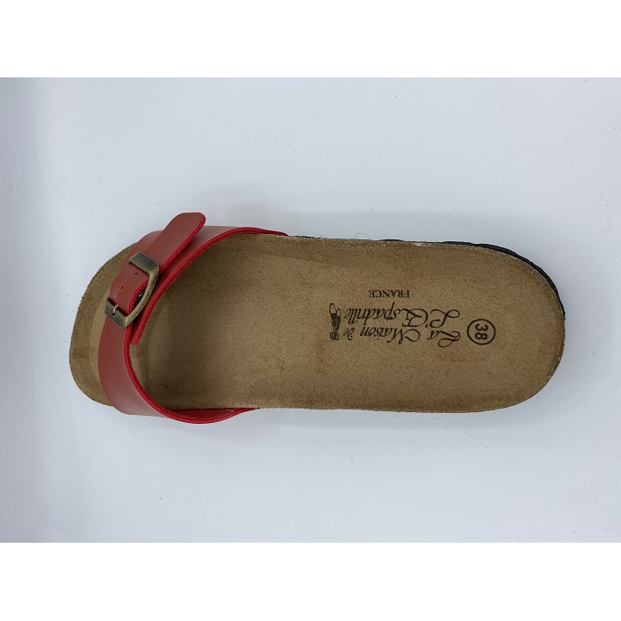 Maison de l espadrille mule 3506 rouge9079601_5