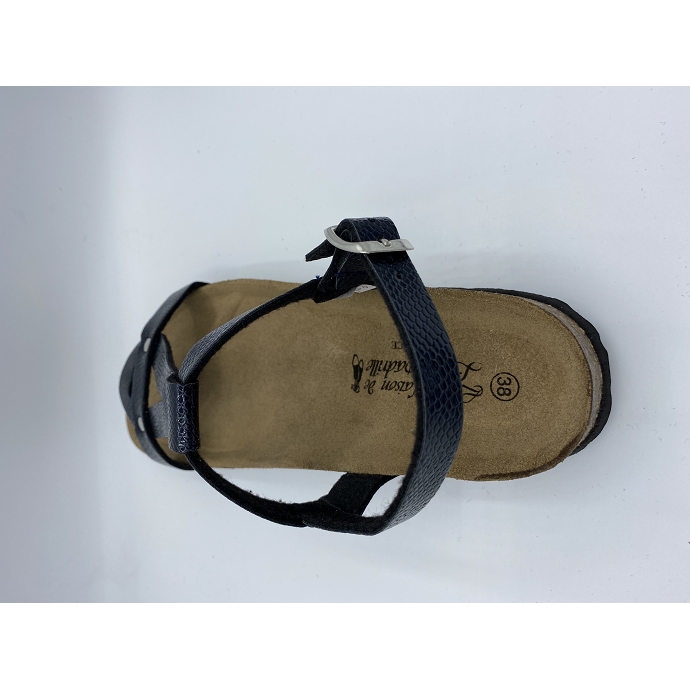Maison de l espadrille sandale 3514 noir9080101_5