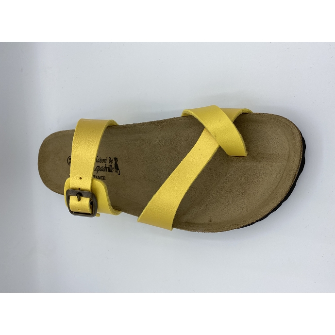 Maison de l espadrille mule 3526 jaune9080301_4