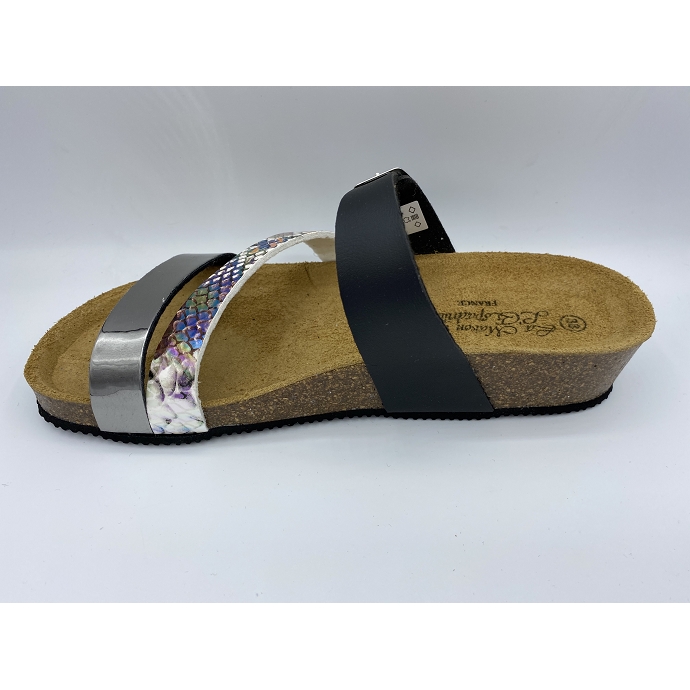 Maison de l espadrille mule 3532 noir9080401_3