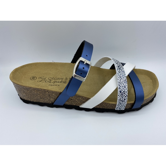 Maison de l espadrille mule 3602 bleu9080701_2