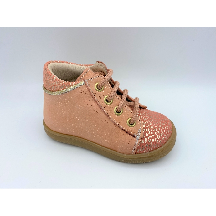 Bellamy chaussure a lacets bahia rose