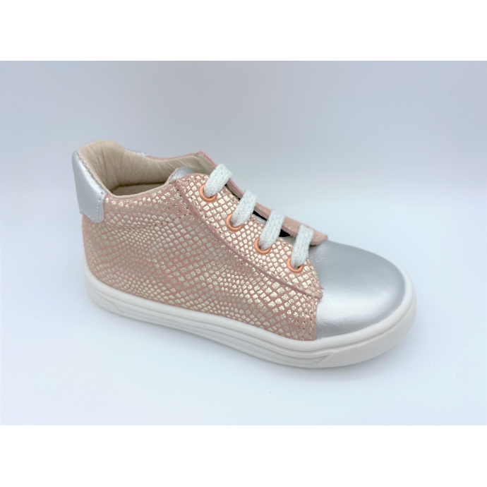 Bellamy chaussure a lacets detail rose