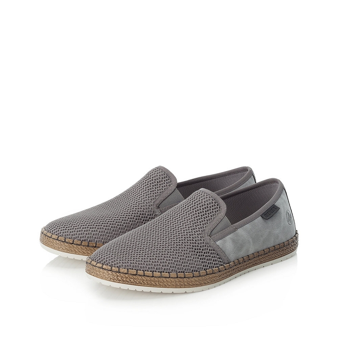 Rieker mocassin b5265.43 gris