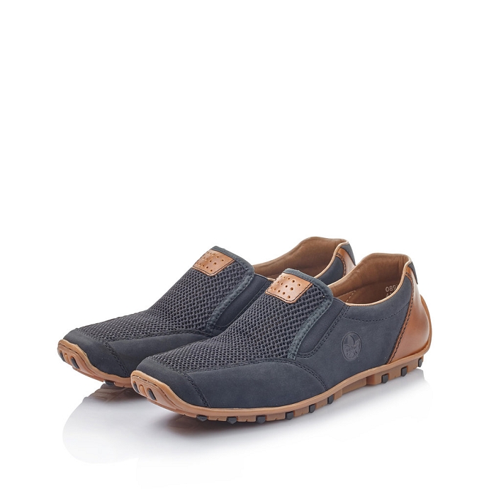 Rieker mocassin 08967.14 bleu