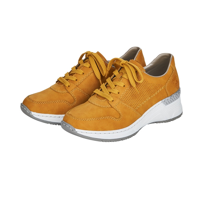 Rieker basket n4317.68 jaune