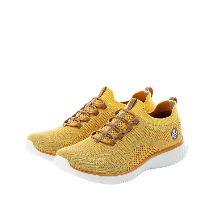 Rieker basket n9474.69 jaune