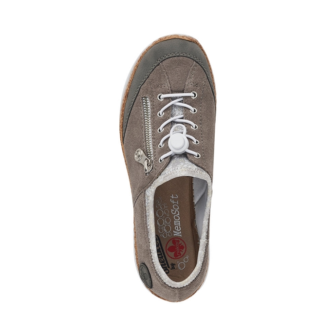 Rieker basket n42f1.40 gris9096701_4