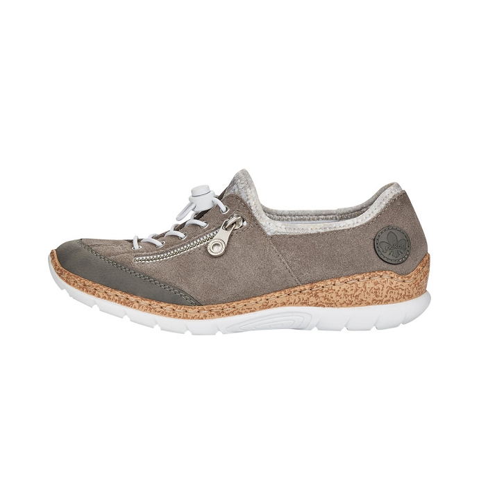 Rieker basket n42f1.40 gris9096701_5