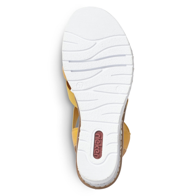Rieker sandale v3572.68 jaune9098301_6