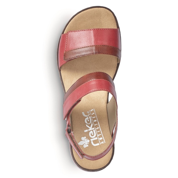 Rieker sandale v36b9.33 rouge9098601_4