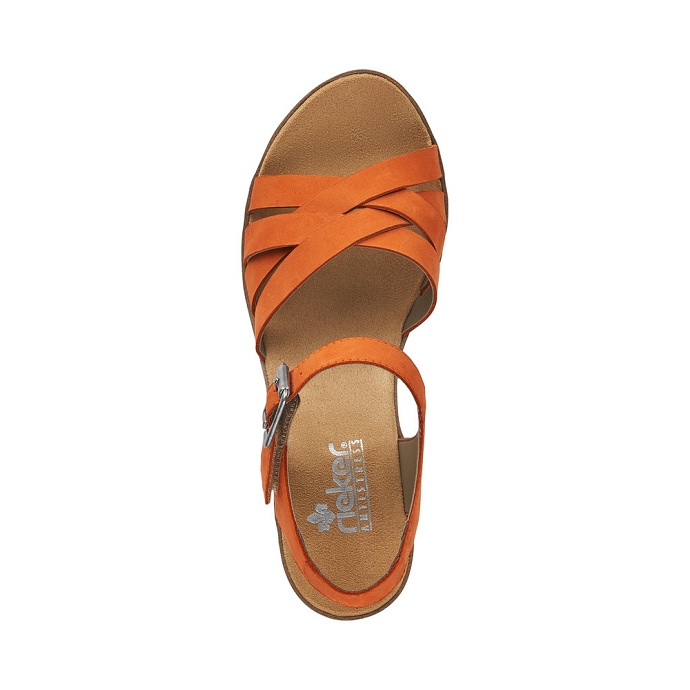 Rieker sandale v3863.38 orange9099501_4