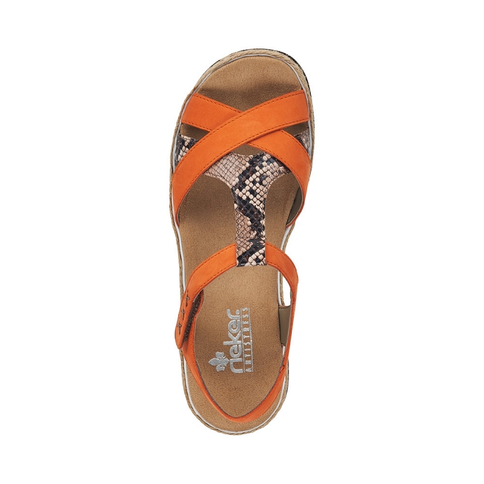 Rieker sandale v7919.38 orange9100401_4
