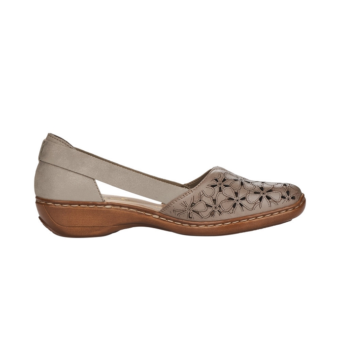 Rieker mocassin 41356.64 taupe9101201_2