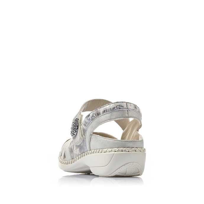 Rieker chaussure a bride 413v2.90 gris9101301_3