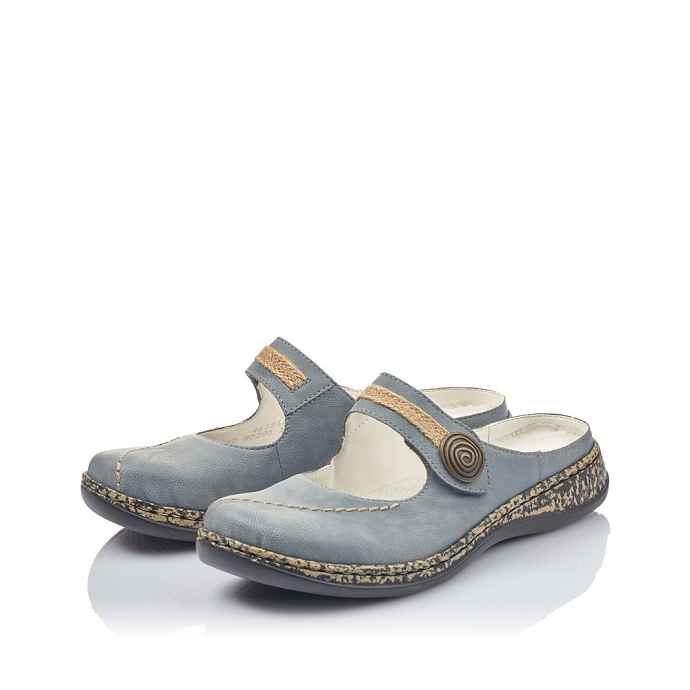 Rieker mule 46391.14 bleu