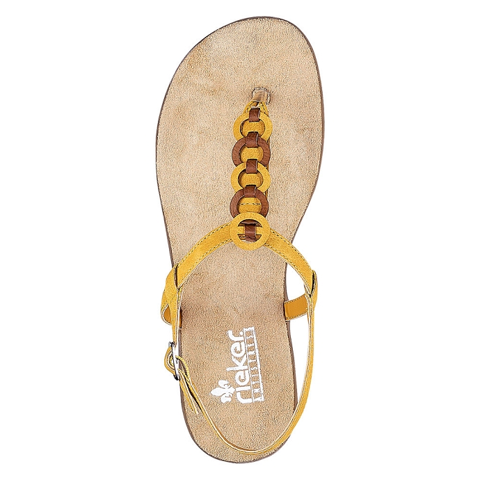 Rieker sandale 64276.68 jaune9105001_4