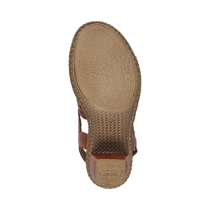 Rieker sandale 665d5.24 brun9105801_6