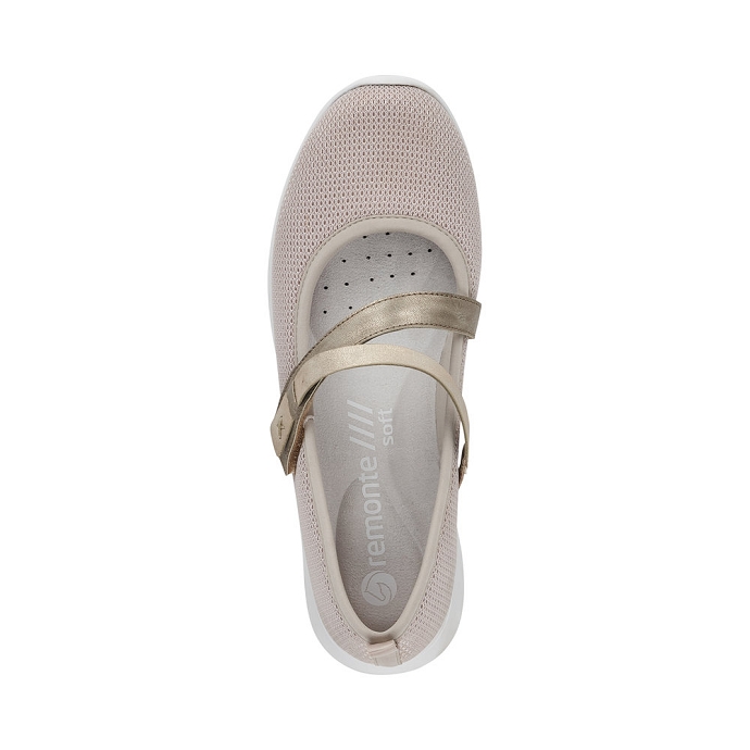 Remonte ballerine r7104.60 beige9114201_4