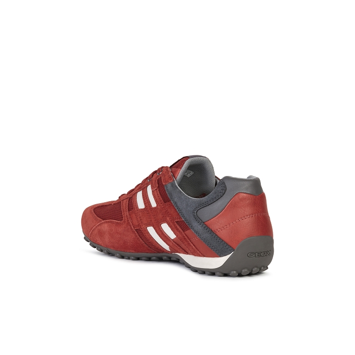 Geox basket u4207k rouge9116301_4