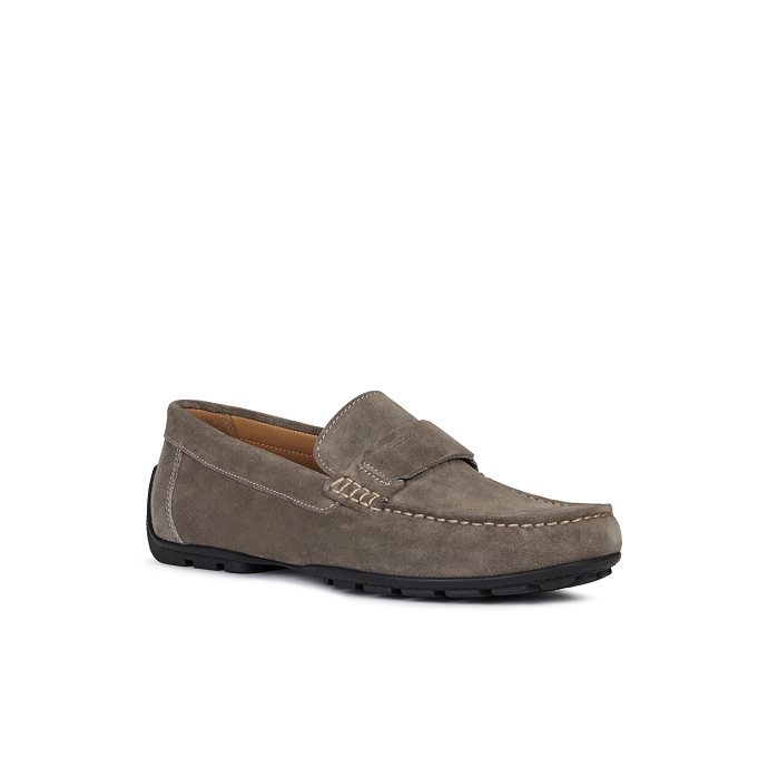 Geox mocassin u1544a taupe