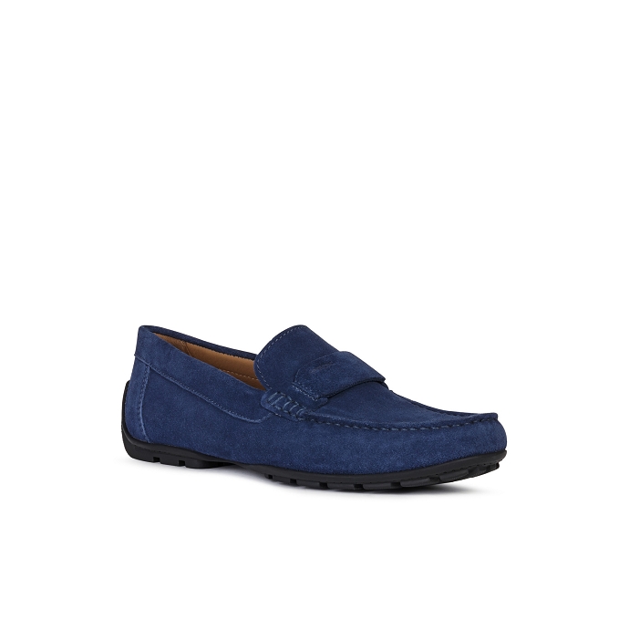 Geox mocassin u1544a bleu