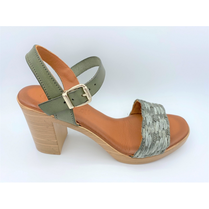Coco et abricot sandale v1658i kaki9132101_2