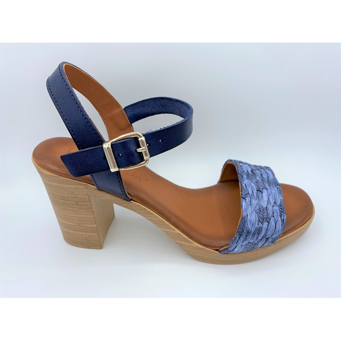 Coco et abricot sandale v1658i bleu9132201_2