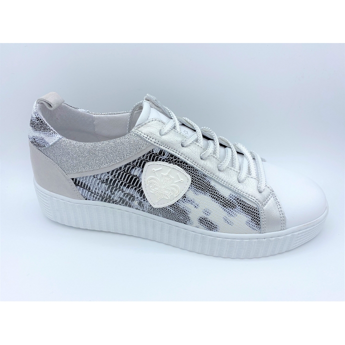 Philippe morvan basket zynia blanc multi
