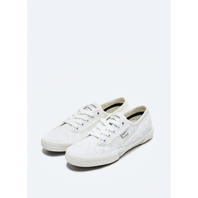 Pepe jeans basket pls31153 blanc multi